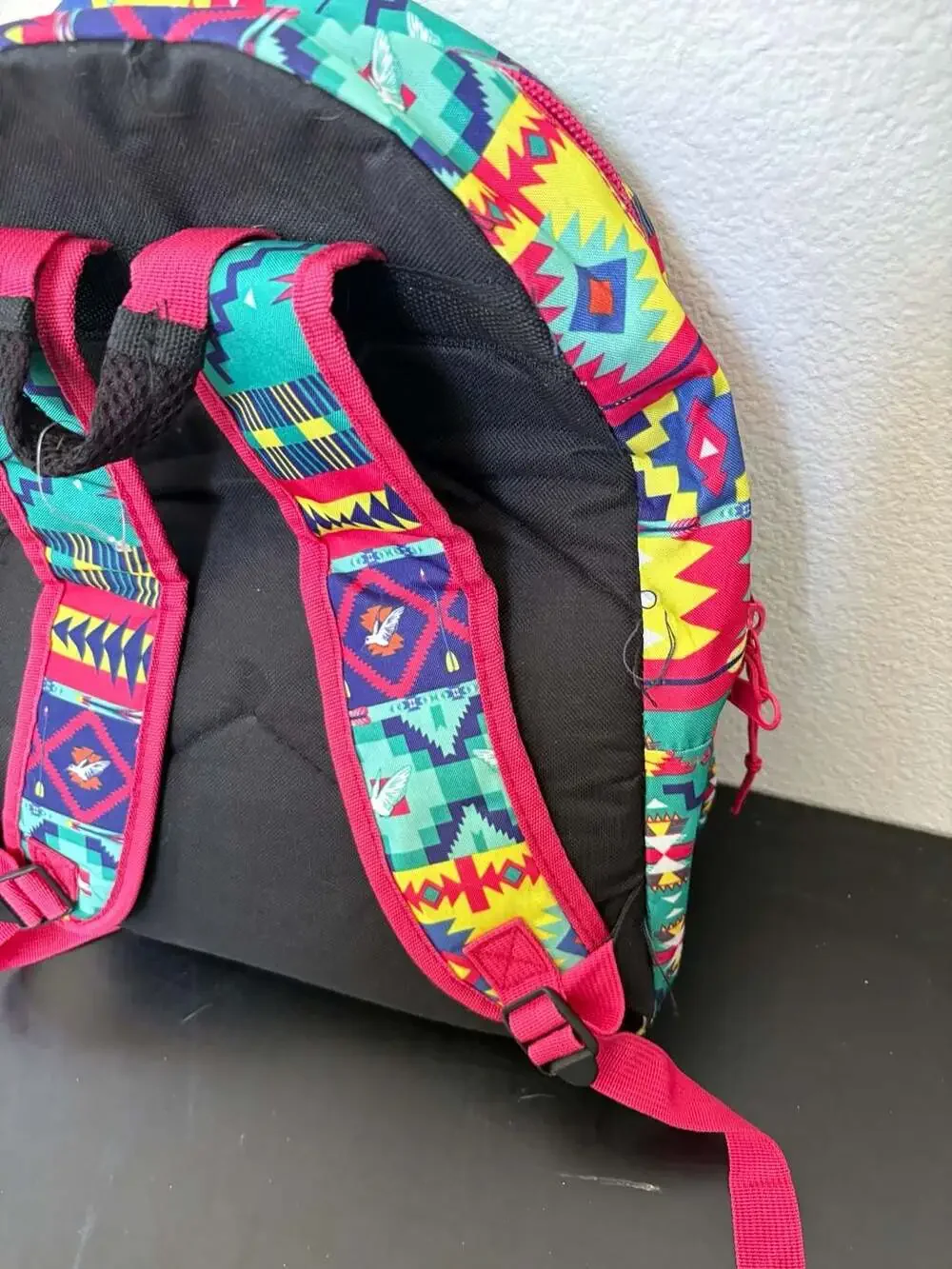 Eaglesport Southwestern Aztec Eagle Print Backpack Multicolor School Book Bag